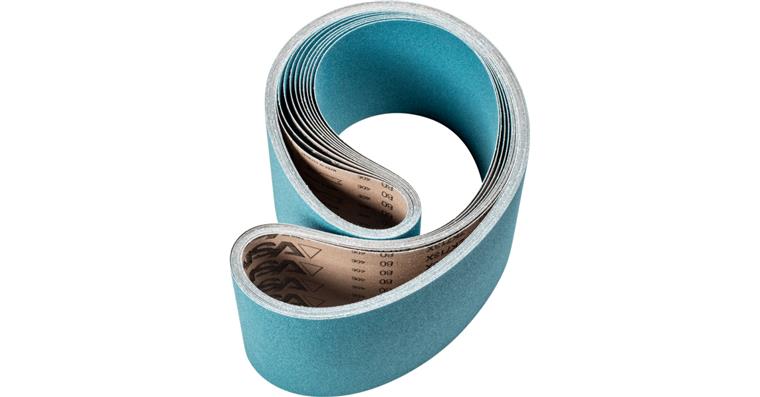 1001434536 zirconium abrasive belt BA 150x2000mm Z80 for high stock removal with belt grinder