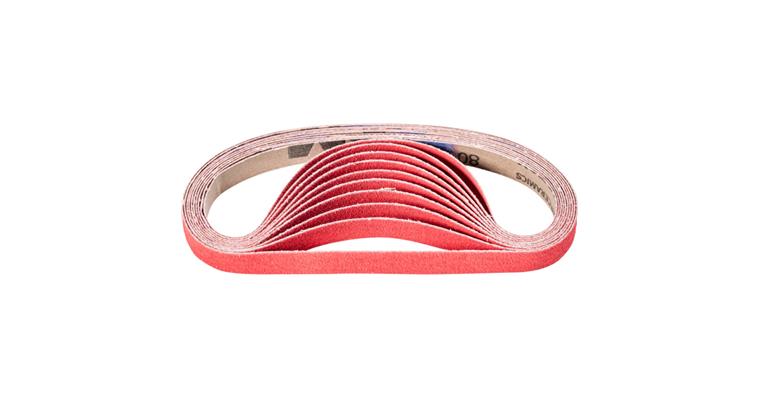 1001436708 ceramic grain abrasive belt BA 16x480mm CO-COOL80 for grinding stainless steel