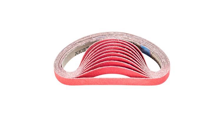1001436715 ceramic grain abrasive belt BA 20x480mm CO-COOL60 for grinding stainless steel