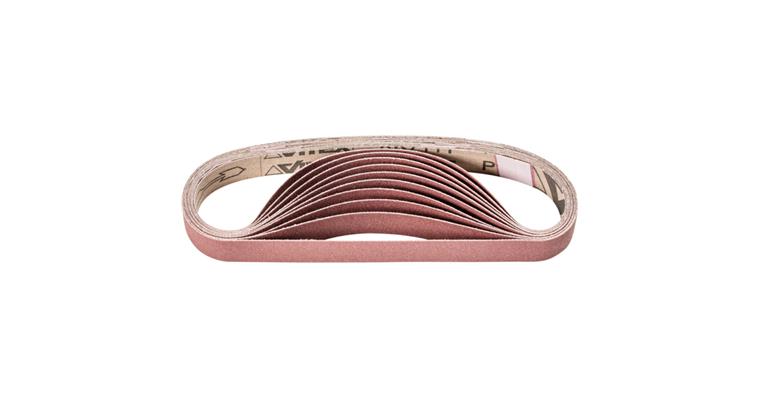 1001434420 corundum sanding belt BA 20x480mm A120 universal application belt sander