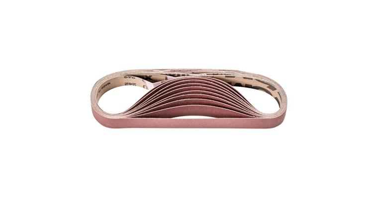 1001435476 corundum sanding belt BA 20x480mm A180 universal application belt sander