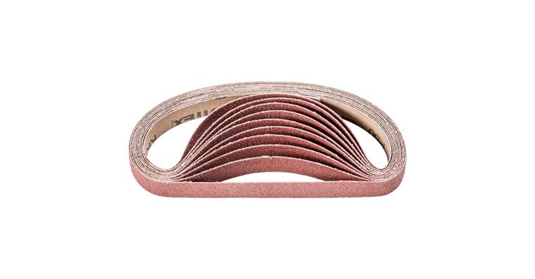 1001435474 corundum sanding belt BA 20x480mm A50 universal application with belt sander