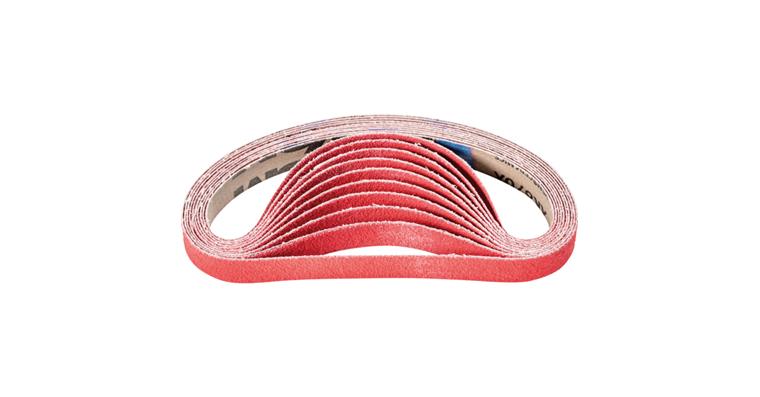 1001436719 ceramic grain abrasive belt BA 20x520mm CO-COOL60 for grinding stainless steel
