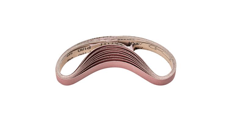 1043537505 corundum sanding belt BA 20x520mm A180 universal application belt sander