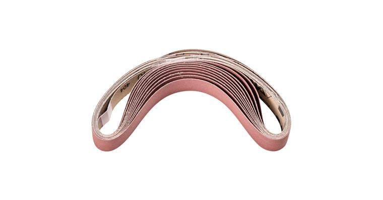 1001447728 corundum sanding belt BA 20x520mm A240 universal application belt sander