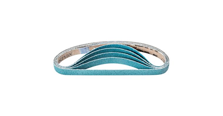 1001434428 zirconium abrasive belt BA 20x520mm Z40 for high stock removal with belt grinder