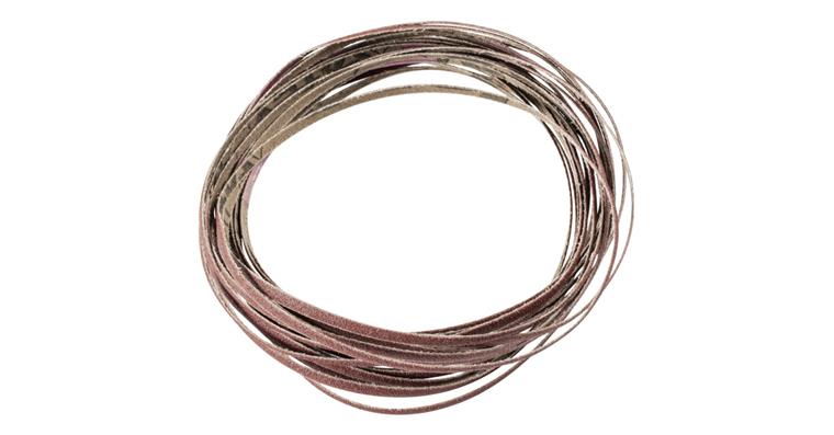 1001435408 corundum abrasive belt BA 3x305 mm A60 universal application with belt sander