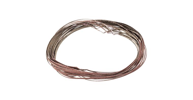 1043537102 corundum abrasive belt BA 3x520mm A60 universal application with belt sander