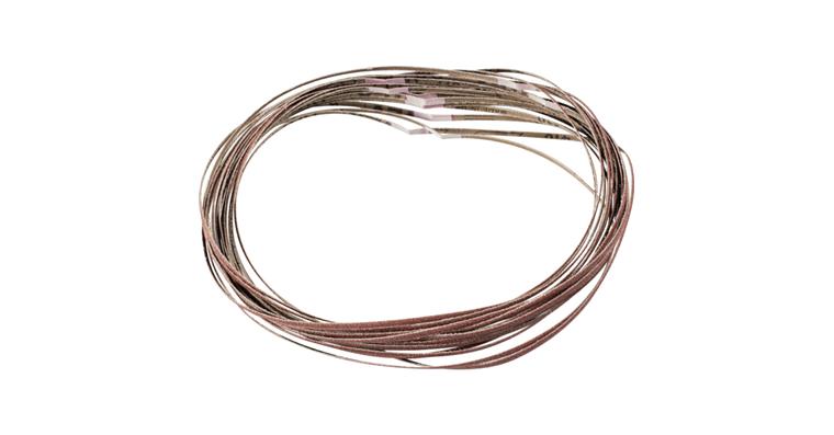 1043537103 corundum abrasive belt BA 3x520mm A80 universal application with belt sander