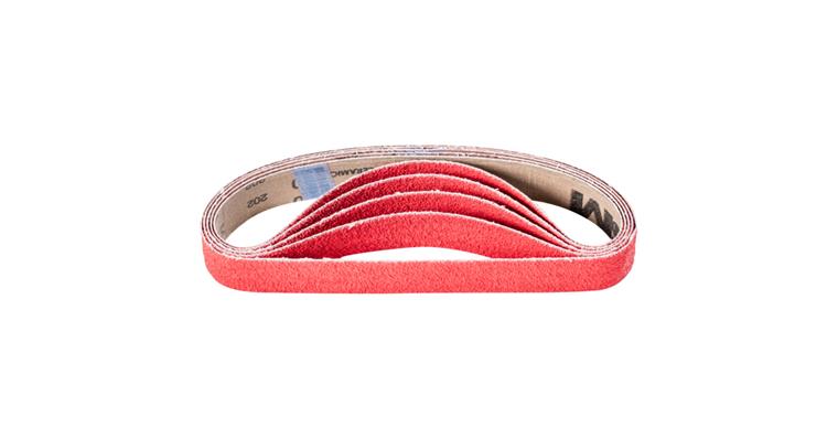 1001436726 ceramic grain abrasive belt BA 30x533 mm CO-COOL40 for grinding stainless steel