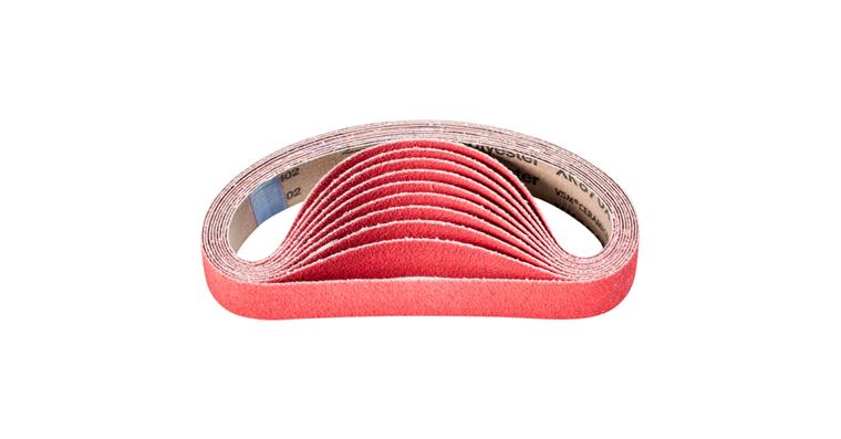 1001436727 ceramic grain abrasive belt BA 30x533 mm CO-COOL60 for grinding stainless steel
