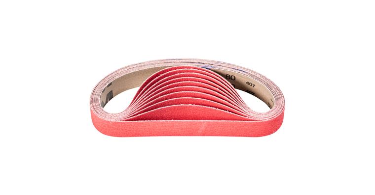 1001436728 ceramic grain abrasive belt BA 30x533 mm CO-COOL80 for grinding stainless steel