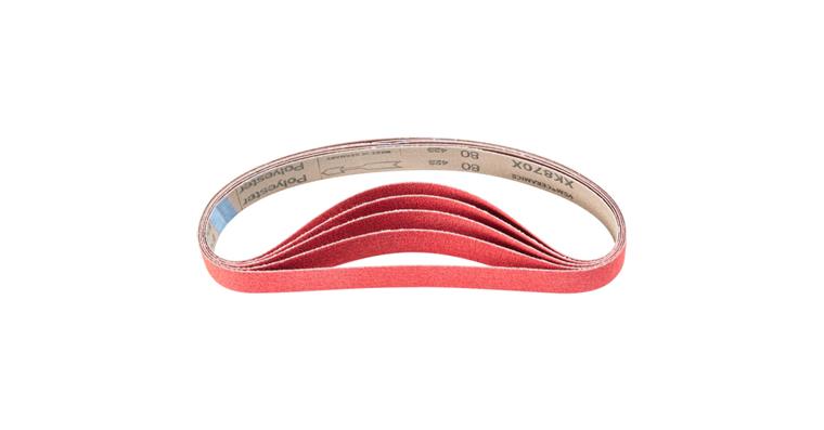 1001436732 ceramic grain abrasive belt BA 30x610mm CO-COOL80 for grinding stainless steel