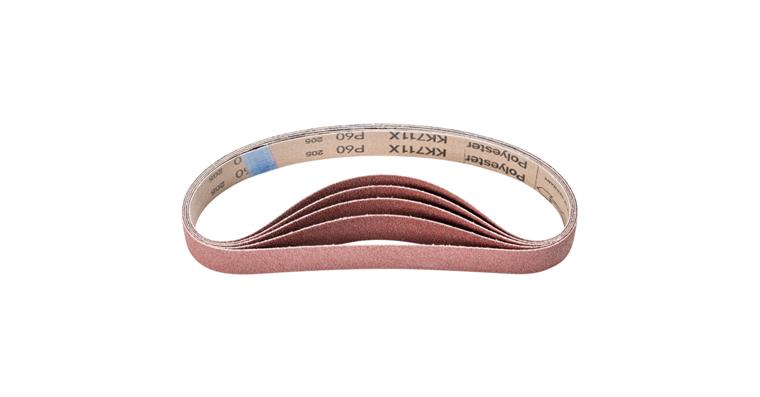 1001436162 corundum abrasive belt BA 30x610mm A60 universal application pipe belt grinder