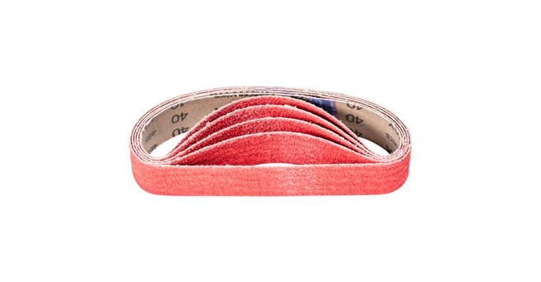 1001440434 ceramic grain abrasive belt BA 35x450mm CO-COOL40 for grinding stainless steel