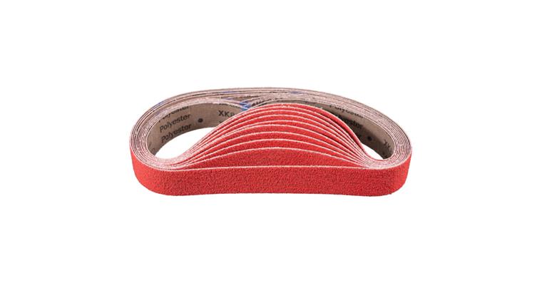 1001441864 ceramic grain abrasive belt BA 40x760 mm CO-COOL40 for grinding stainless steel