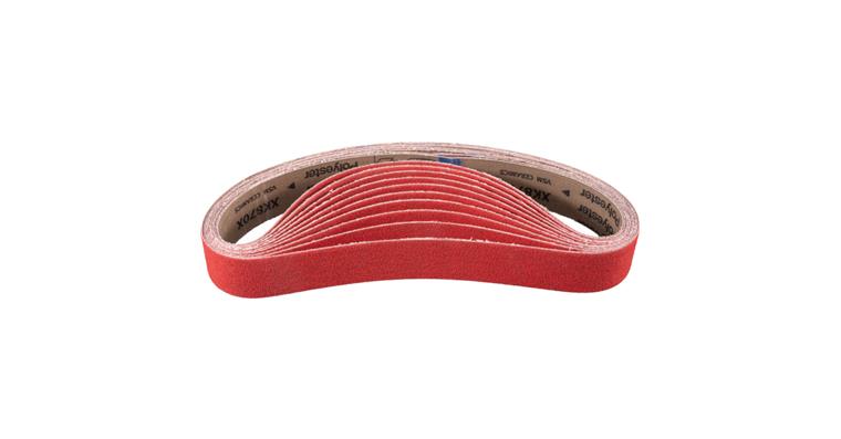 1001441866 ceramic grain abrasive belt BA 40x760 mm CO-COOL80 for grinding stainless steel
