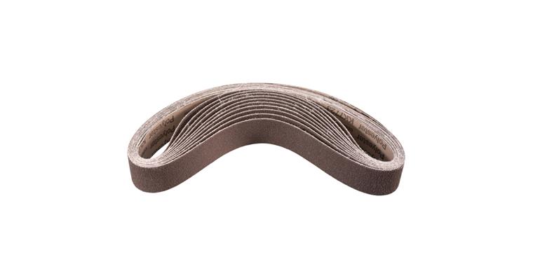 1001441887 compact grit sanding belt BA 40x820 mm A120 CK fine sanding pipe belt sander