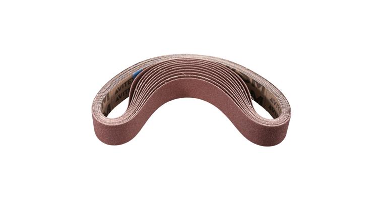 1001441884 corundum abrasive belt BA 40x820 mm A60 for use with pipe belt grinder