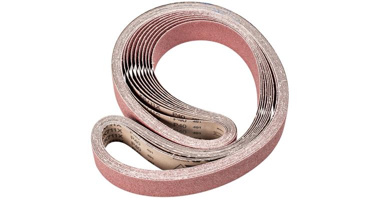 1001434499 corundum sanding belt BA 50x2000mm A40 universal application belt sander