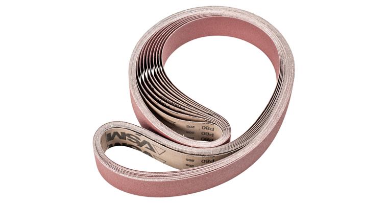 1001434501 corundum sanding belt BA 50x2000mm A80 universal application belt sander