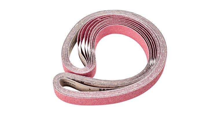 1001440365 ceramic grain abrasive belt BA 50x2000mm CO36 maximum stock removal on steel