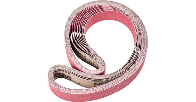 1001440367 ceramic grain abrasive belt BA 50x2000mm CO50 maximum stock removal on steel