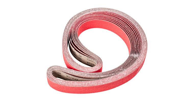 1001440372 ceramic grain abrasive belt BA 50x2000mm CO-COOL40 for grinding stainless steel