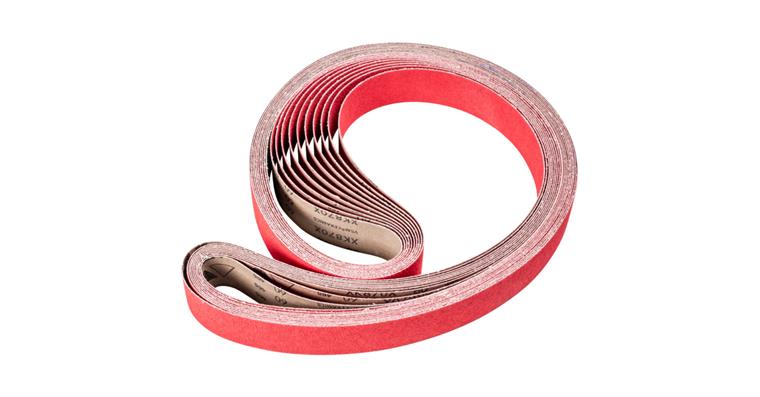 1001440374 ceramic grain abrasive belt BA 50x2000mm CO-COOL60 for grinding stainless steel