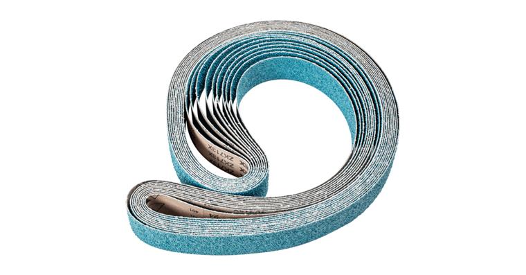 1001434822 zirconium abrasive belt BA 50x2000mm Z24 for high stock removal with belt grinder