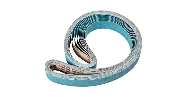 1001434503 zirconium abrasive belt BA 50x2000mm Z40 for high stock removal with belt grinder