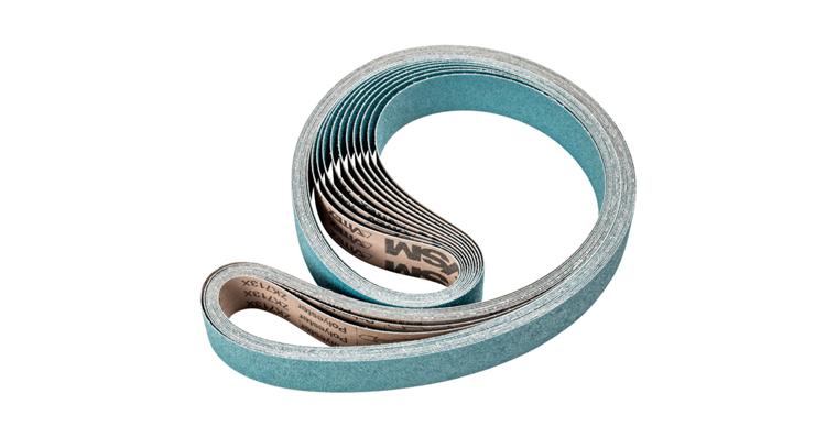1001434504 zirconium abrasive belt BA 50x2000mm Z60 for high stock removal with belt grinder