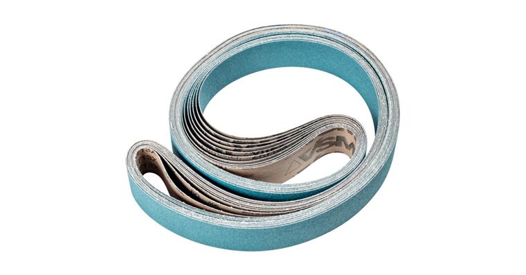1001434505 zirconium abrasive belt BA 50x2000mm Z80 for high stock removal with belt grinder