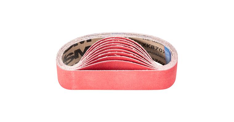 1001440441 ceramic grain abrasive belt BA 50x450 mm CO-COOL120 for grinding stainless steel