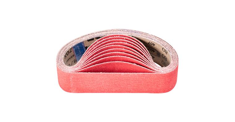 1001440440 ceramic grain abrasive belt BA 50x450mm CO-COOL80 for grinding stainless steel