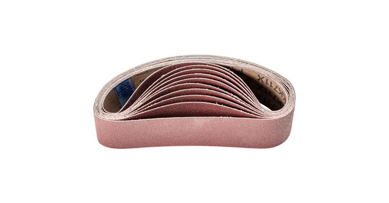 1001434459 corundum abrasive belt BA 50x450mm A100 for use with pipe belt grinder