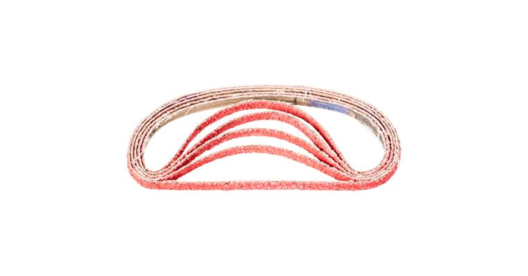 1001436666 ceramic grain abrasive belt BA 6x305 mm CO-COOL40 for grinding stainless steel