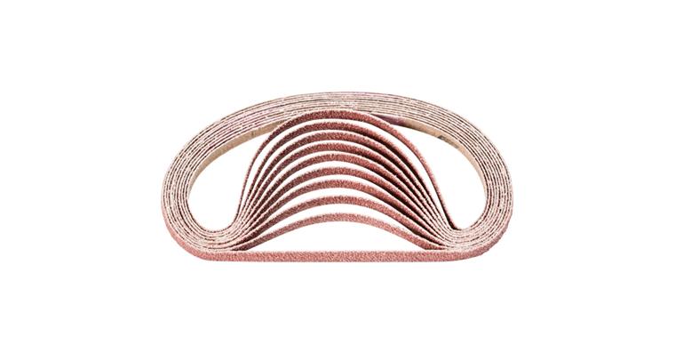 1001435421 corundum sanding belt BA 6x305 mm A60 universal application belt sander 100