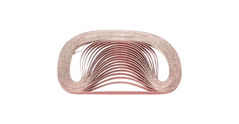 1043537202 corundum abrasive belt BA 6x520mm A60 universal application with belt sander