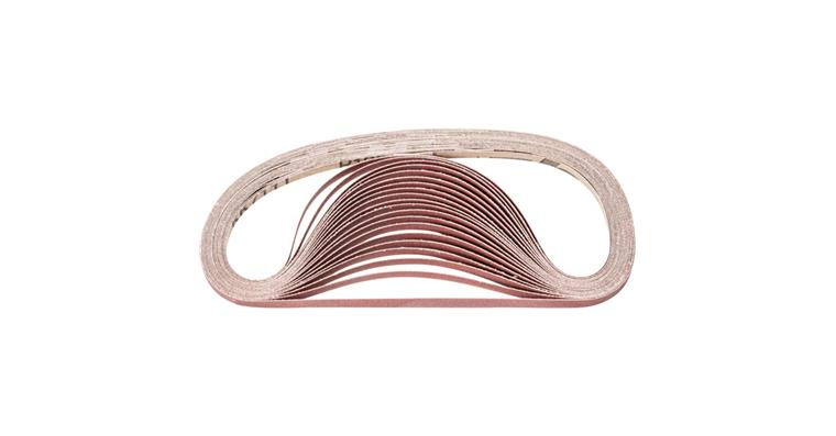 1043537205 corundum sanding belt BA 6x520mm A180 universal application with belt sander