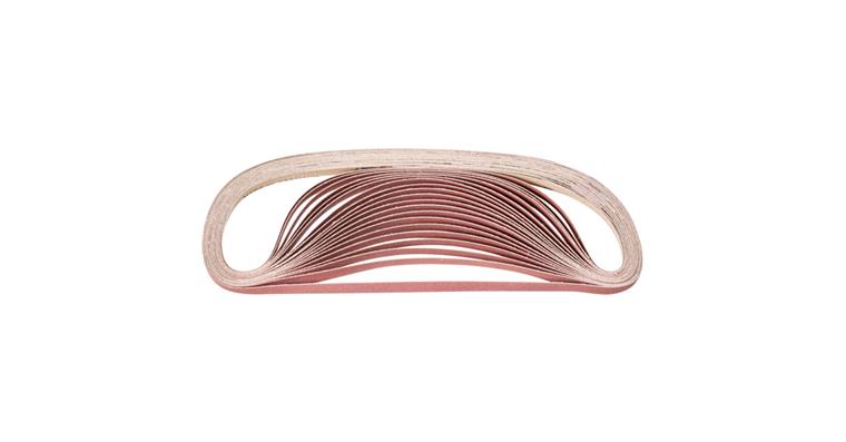 1001447725 corundum sanding belt BA 6x520mm A240 universal application with belt sander