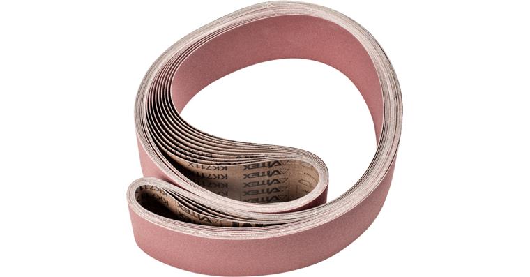 1001434510 corundum sanding belt BA 75x2000mm A120 universal application belt sander