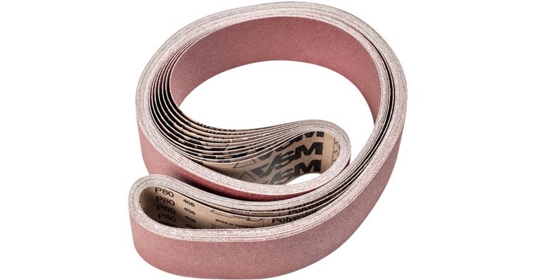 1001434509 corundum sanding belt BA 75x2000mm A80 universal application belt sander