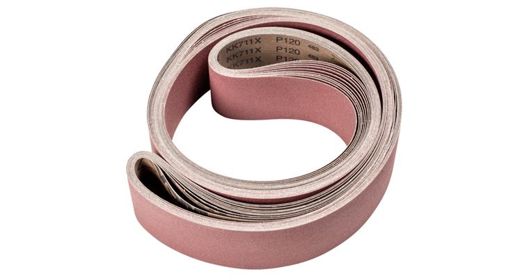 1001434518 corundum sanding belt BA 75x2500mm A120 universal application belt sander