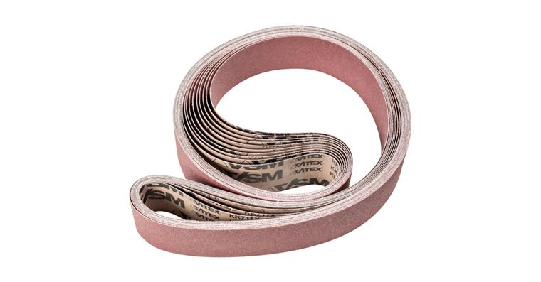 1001434516 corundum sanding belt BA 75x2500mm A60 universal application belt sander