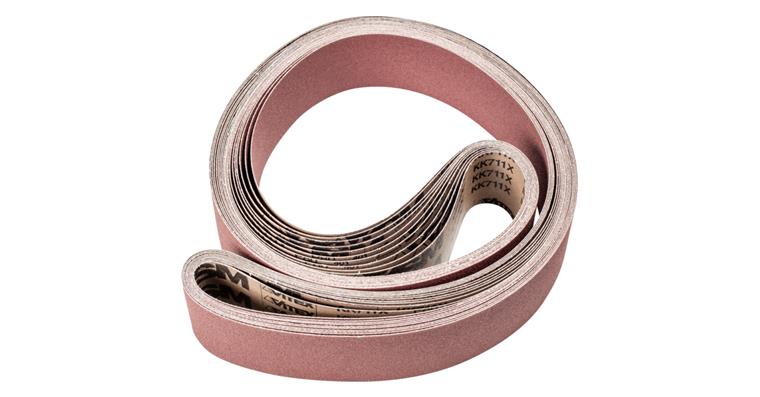 1001434517 corundum sanding belt BA 75x2500mm A80 universal application belt sander