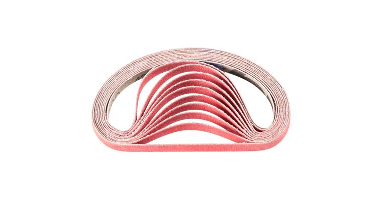 1001436681 ceramic grain abrasive belt BA 9x305 mm CO-COOL120 for grinding stainless steel
