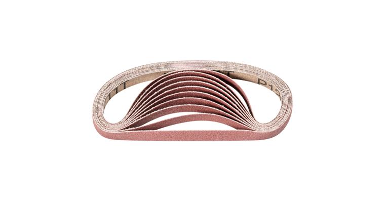 1001435436 corundum abrasive belt BA 9x305mm A120 universal application with belt sander