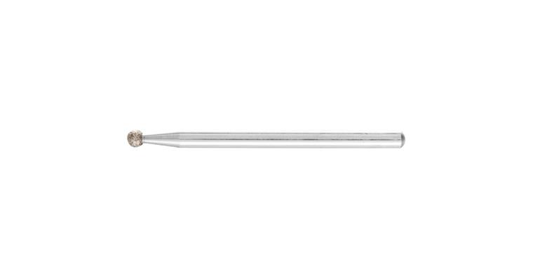 1001427621 CBN mounted point ball diameter 3.0 mm shank 3 mm B126 medium
