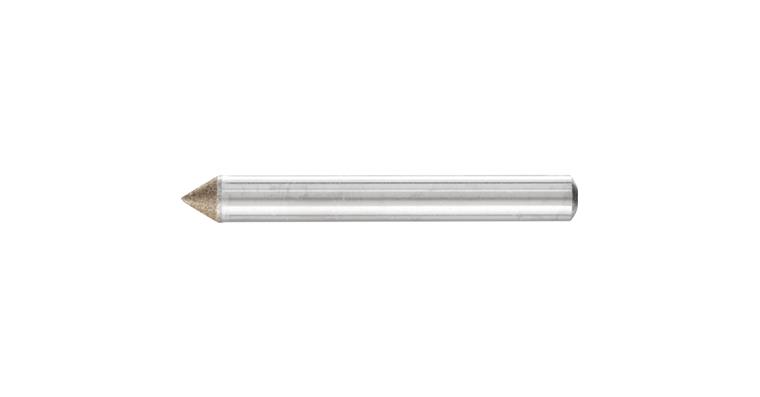 1001437573 CBN mounted point taper diameter 6x60 degrees shank 6 mm B64 fine